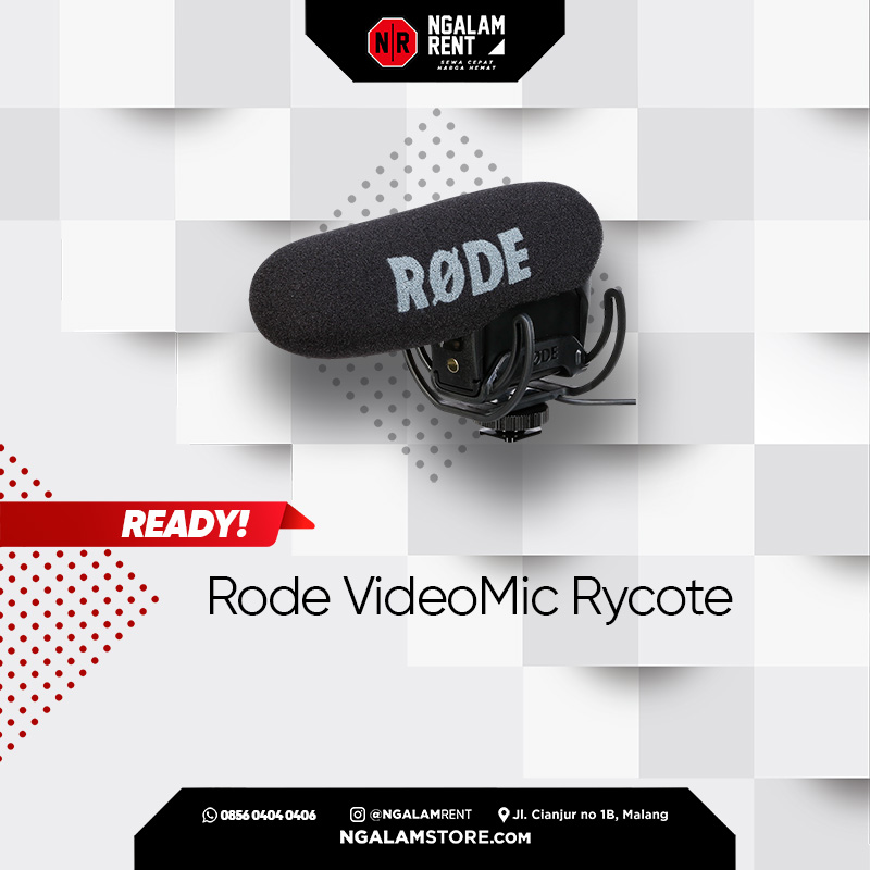 Sewa Mic  Rode Videomic Rycote di Kota Malang   NGALAMSTORE